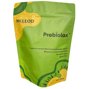 Health Vitamins: Prebiolax Soluble Fibre 500g McLeods Nutrition