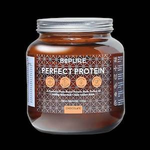 Bepure Vitamins: BePure Perfect Plant Protein Chocolate Glass 600gm