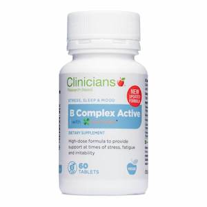 Clinicians B Complex Active Tablets 60