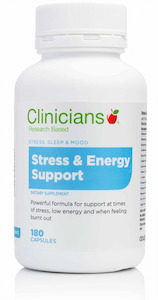 Clinicians Health: Clinicians Stress & Energy Support 180 Capsules