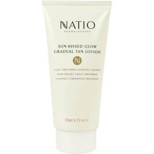 Sunscreen: Natio Sun-Kissed Glow Gradual Tan Lotion