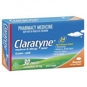Claratyne Hayfever Allergy Relief 30 Tablets