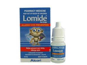 Allergy Hayfever: Lomide Eye Drops 0.1%