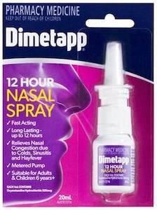 Allergy Hayfever: Dimetapp Nasal Spray 20Ml