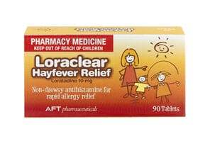 Allergy Hayfever: Loraclear Tablets 90S