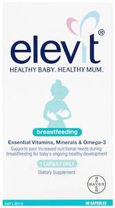 Contraception: Elevit Breastfeeding Capsules 60