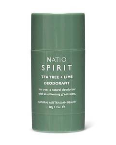 Natio Spirit Tea Tree + Lime Deodorant