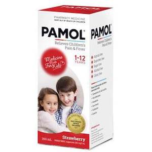 Pamol Susp All Ages C/Free S/Berry 200Ml