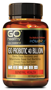 Go Healthy Probiotic 40 Billion - Howaru Restore 60 Vcaps