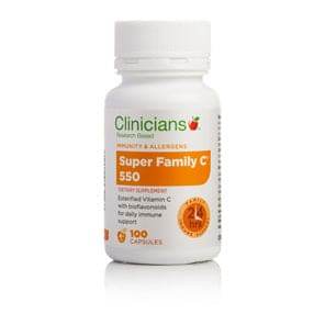 Clinicians Super Family C 550 Caps 100