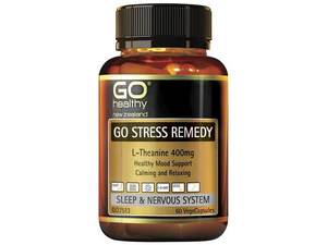 Go Healthy Stress Remedy - L-Theanine 400Mg (60 Vcaps)