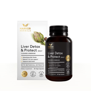 Harker Herbals Liver, Detox & Protect Vegecapsules 60