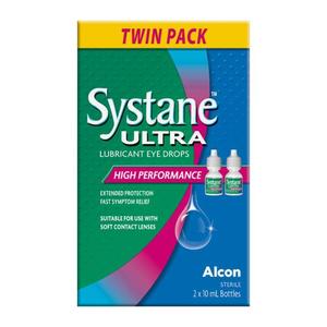 Systane Ultra Lubricating Twin Pack 2 x 10ml