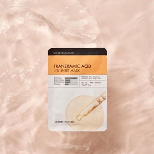 Derma Factory Tranexamic Acid 1% Sheet Mask (Melasma Mask) 1 Sheet