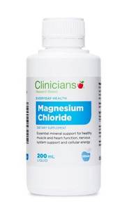 Magnesium Deficiency: Clinicians Magnesium Chloride 45% Soln 200 Ml