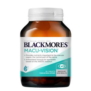Eye Ear Care: Blackmores Macu Vision Tabs 90
