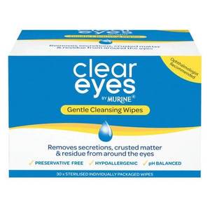 Clear Eyes Wipes 30