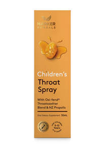 Harker Herbals: Harker Herbals Childrens Throat Spray 30ml