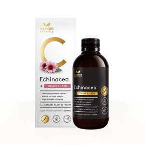 Harker Herbals Echinacea, Vitamin C + Zinc 250ml