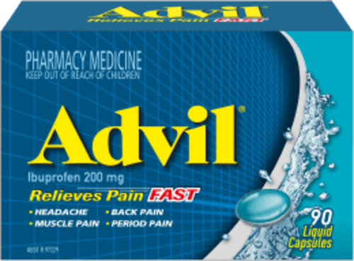 Advil Liquid Capsules 90 Pack