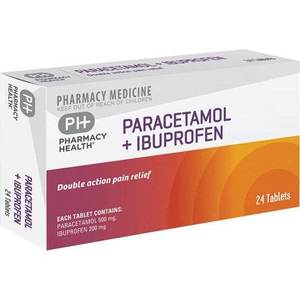 Paracetamol + Ibuprofen 24 Tablets Pharmacy Essentials
