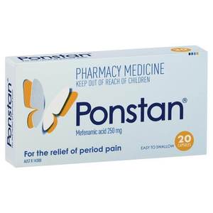 Pain Relief: Ponstan 250Mg C