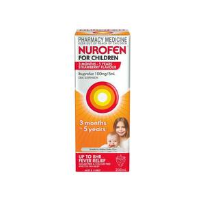 Nurofen Child 3Th-5Yr Strwb 200Ml