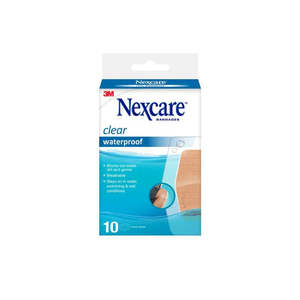 Up To 50 Off: Nexcare Clear Waterproof Large 10Pk
