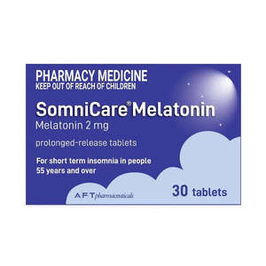 Somnicare Melatonin 2mg 30 Tablets
