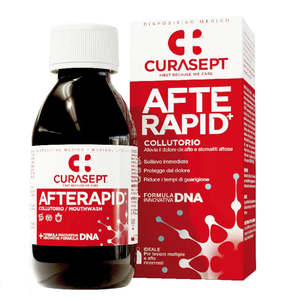 Curasept Afterapid Ulcer Mouthwash 125ml