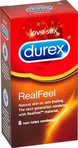 Durex Condom Real Feel 8 (Latex Free)