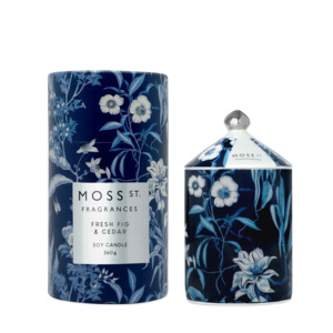 Giftware: Moss St 360G Candle Fig & Pear