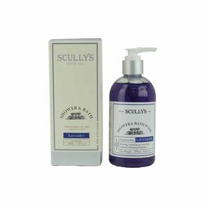 Scullys Lav Shower & Bath Wash 300Ml