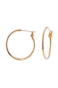 Clearance 1: EURO 58100 Gold Medium Click Hoop