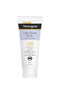 Neutrogena: NEUTROGENA Ultra Sheer Face Sun Screen SPF50 Lotion 85ml