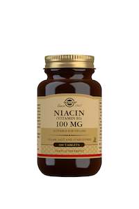 Solgar: SOLGAR Niacin Vitamin B3 100mg 100 Tablets