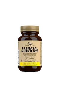 Solgar: SOLGAR Prenatal Nutrients 60 Tablets