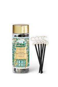 Glasshouse Fragrances: GLASSHOUSE FRAGRANCES Winter Wonderland Tree Scent Stems 10pc
