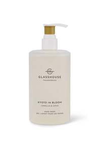 GLASSHOUSE FRAGRANCES Hand Wash Kyoto In Bloom 450ml