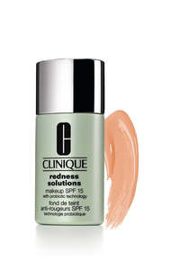 Clinique Foundation: CLINIQUE Redness Solutions Makeup SPF15 With Probiotic Technology CN 52 Calming Neutral 30ml