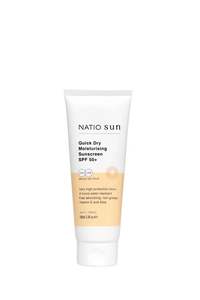 Natio: NATIO Quick Dry Moisturising Sunscreen SPF 50+ 100ml