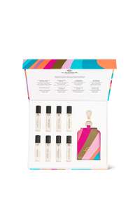 Glasshouse Fragrances: GLASSHOUSE FRAGRANCES EDP Library (8x 5ml) + Travel Case Keyring 40ml