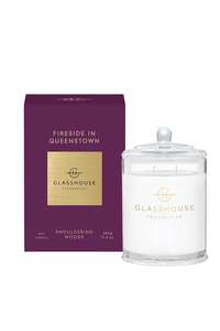 Glasshouse Fragrances: GLASSHOUSE FRAGRANCES Candle Fireside In Queenstown 380g