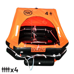 Solas B ISO HAF 4Person Liferaft MNZ Approved – Liferafts South Pacific