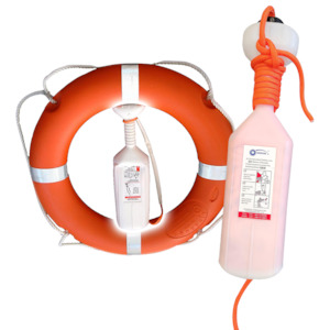 Products: Encapsulated Life Buoy Rescue line – 30meter – Liferafts South Pacific