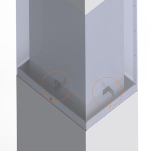 Pique Flue Extension Spider Brackets