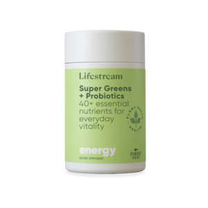 Powder: Super Greens + Probiotics