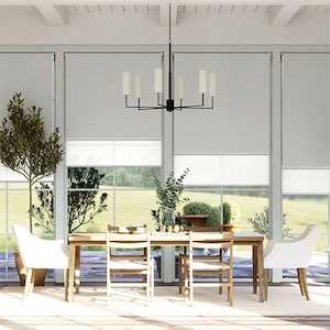 Double Roller Light Grey