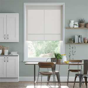 Roller Blinds: Aura Light Grey Roller Blind