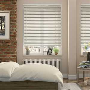 Venetian Blinds: Soul Grande Raw Silk Aluminium Venetian Blind - 50mm Slat